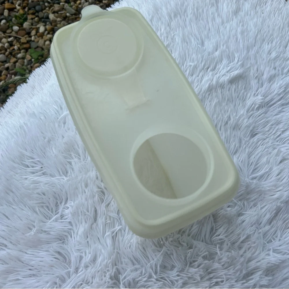 🩶5/$30 Vintage Tupperware Cereal Keeper Storage Container with Spout, Cap, Lid